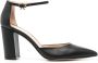 Gianvito Rossi Piper Anklet leren pumps Zwart - Thumbnail 1