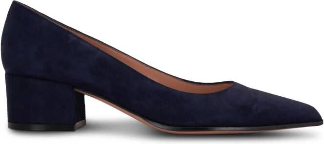 Gianvito Rossi Piper suède pumps Blauw