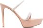 Gianvito Rossi Sandalen met plateauzool Beige - Thumbnail 1