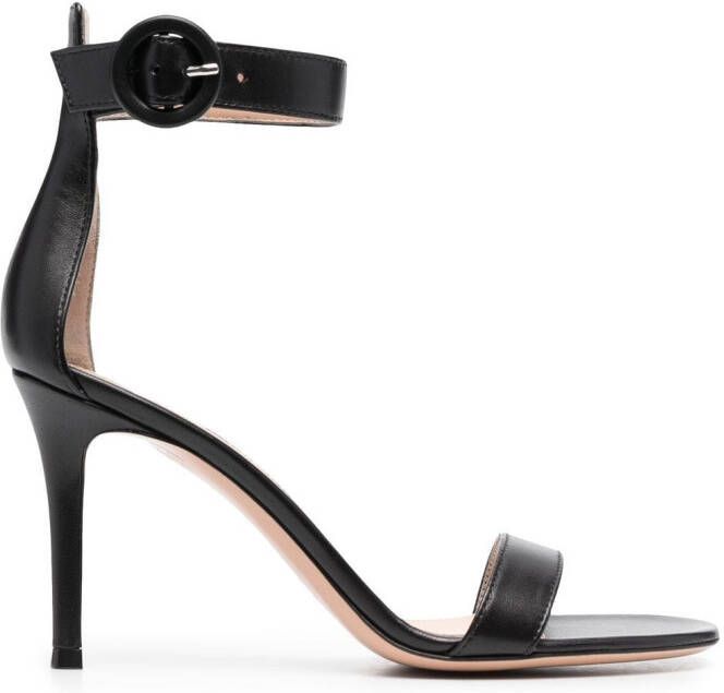 Gianvito Rossi Portofino sandalen Zwart