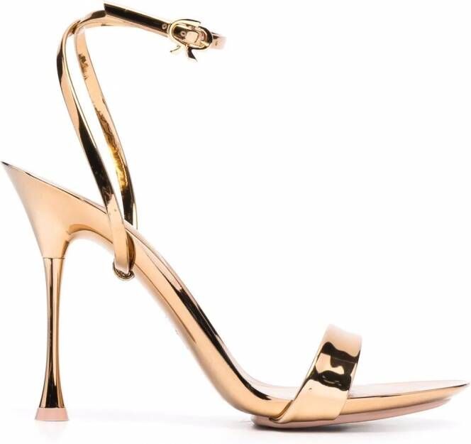 Gianvito Rossi Pumps met hoge hak Goud