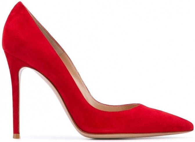 Gianvito Rossi Pumps met hoge hak Rood