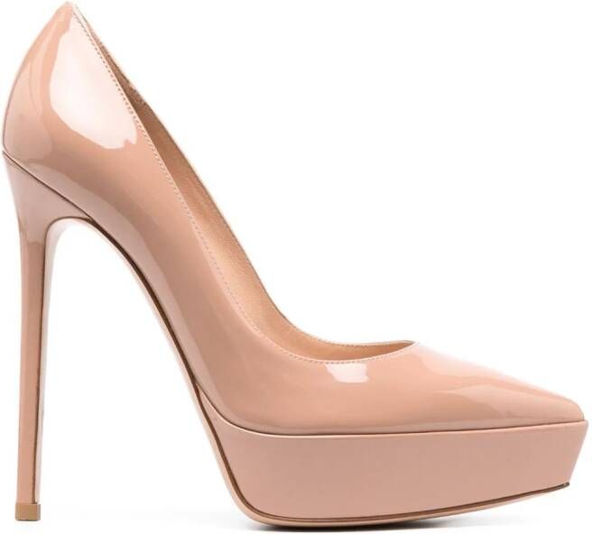 Gianvito Rossi Pumps met plateauzool Roze