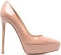 Gianvito Rossi Pumps met plateauzool Roze - Thumbnail 1