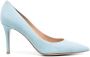 Gianvito Rossi Pumps met puntige neus Blauw - Thumbnail 1