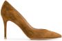 Gianvito Rossi Pumps met puntige neus Bruin - Thumbnail 1