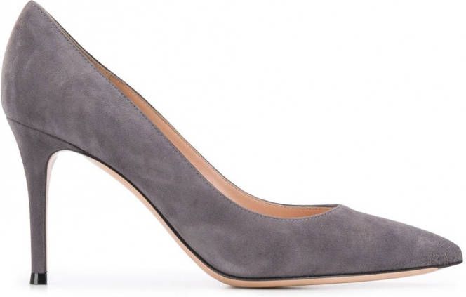 Gianvito Rossi Pumps met puntige neus Grijs