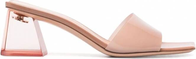 Gianvito Rossi Cosmic 55 mm sandalen Beige