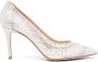 Gianvito Rossi Rania pumps met stras Wit - Thumbnail 1