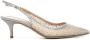 Gianvito Rossi Regina pumps verfraaid met kristallen Zilver - Thumbnail 1