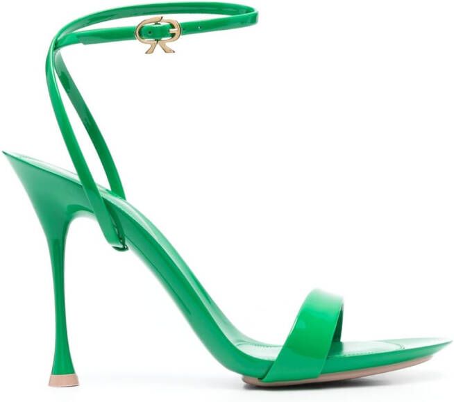 Gianvito Rossi Lint sandalen Groen