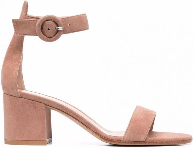 Gianvito Rossi Sandalen met bandjes Beige