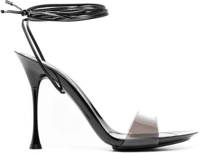 Gianvito Rossi Sandalen met enkelbandje Zwart