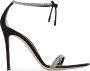 Gianvito Rossi Sandalen met kristal Zwart - Thumbnail 1