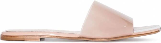 Gianvito Rossi Semi-doorzichtige sandalen Roze