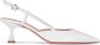 Gianvito Rossi Slingback pumps met kittenhak Wit - Thumbnail 1