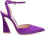 Gianvito Rossi Suède pumps Paars - Thumbnail 1