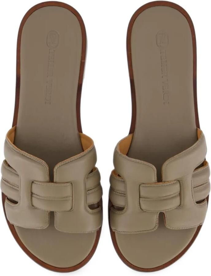 Gibaldi City Chic platte sandalen Beige