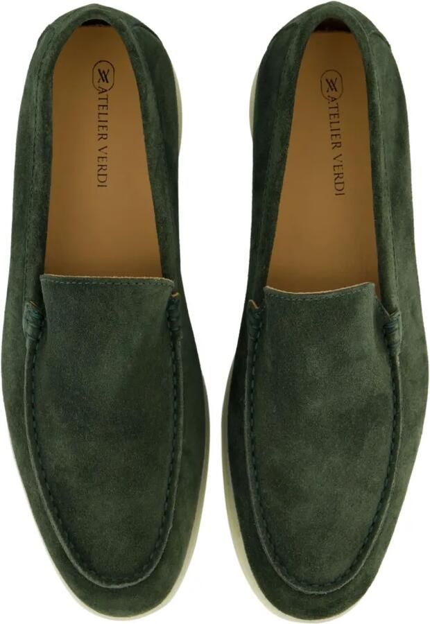 Gibaldi Herren Giuseppe loafers Groen - Foto 3
