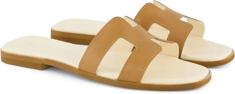 Gibaldi Joy sandalen met uitgesneden details Bruin - Foto 3