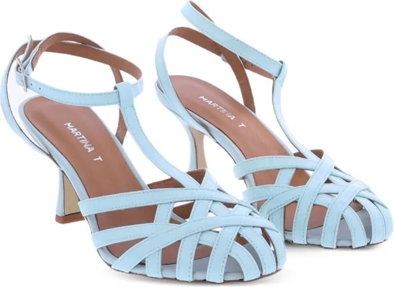 Gibaldi Gekooide lakleren sandalen Blauw - Foto 4