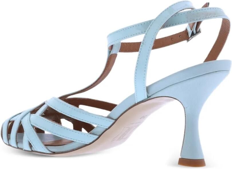 Gibaldi Gekooide lakleren sandalen Blauw - Foto 3
