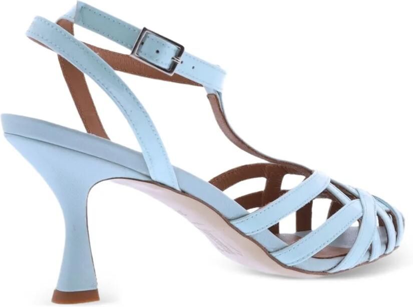 Gibaldi Gekooide lakleren sandalen Blauw - Foto 2