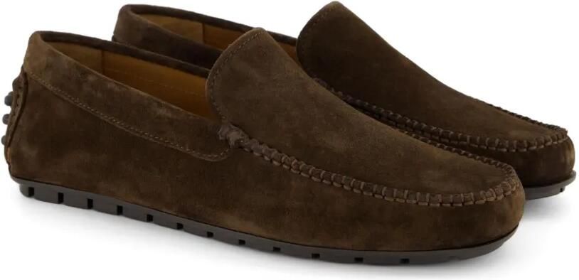 Gibaldi Suède loafers Bruin - Foto 3