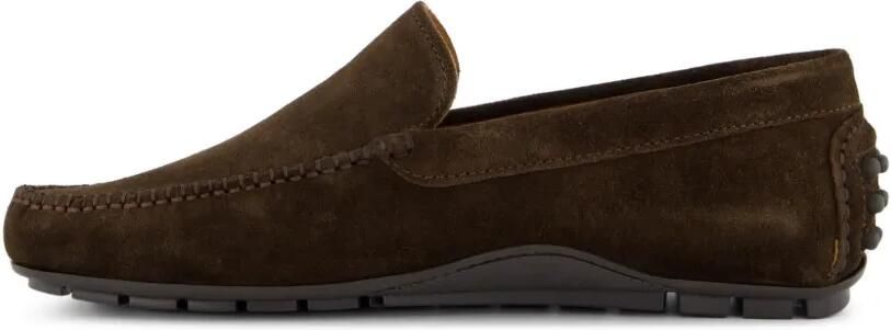 Gibaldi Suède loafers Bruin - Foto 4