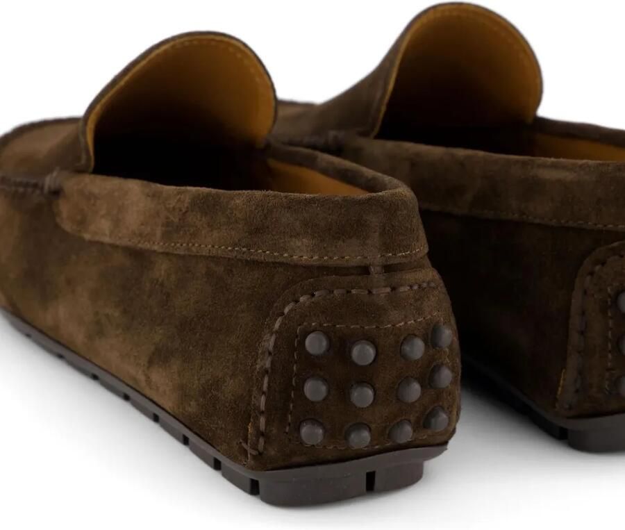 Gibaldi Suède loafers Bruin - Foto 2