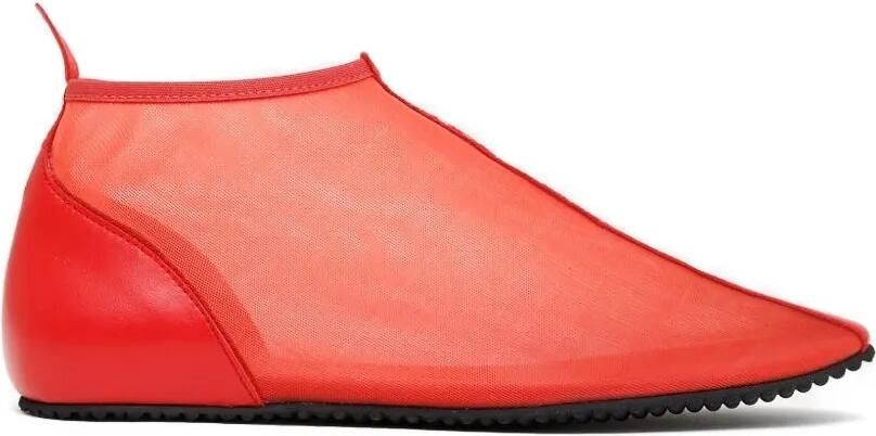 Gimaguas Enkellaarzen met mesh Rood