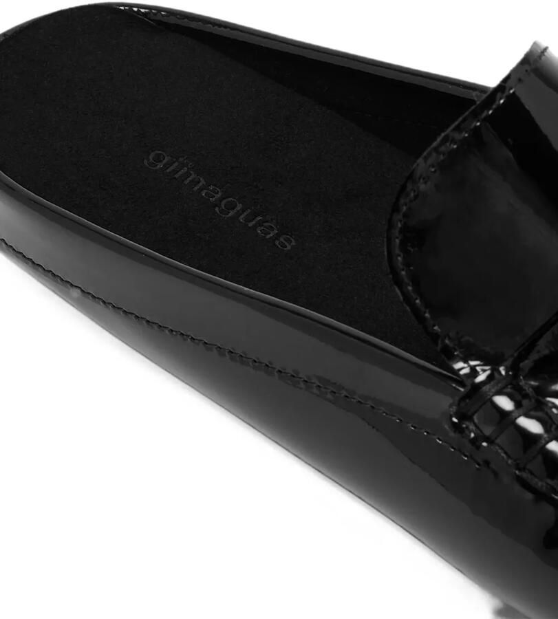 Gimaguas patent leather slip-on mules Zwart - Foto 2