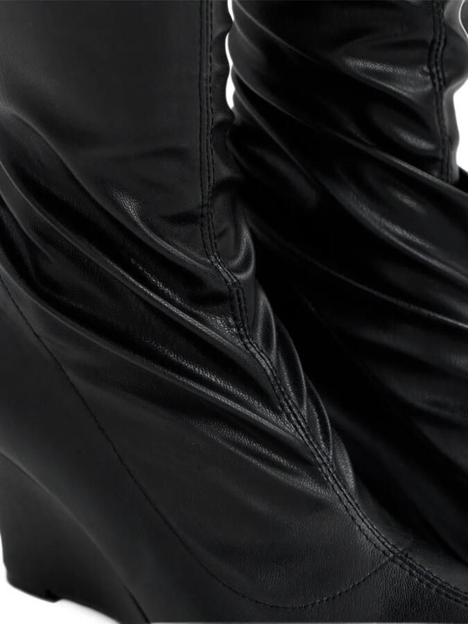 Gimaguas wedge knee-high boots Zwart - Foto 2