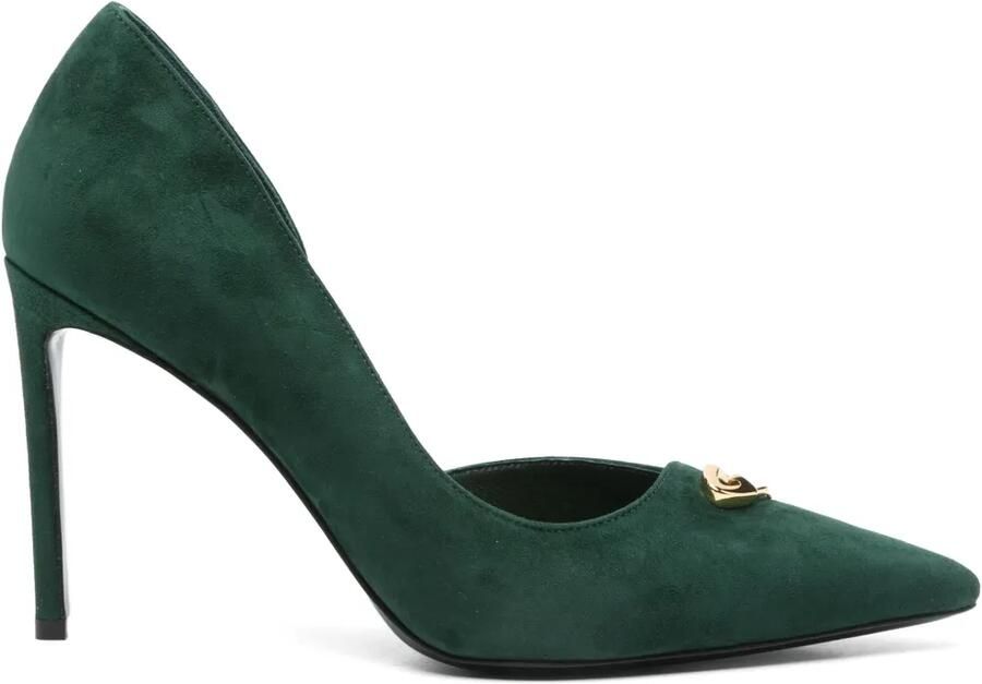 GINISSIMA 100 mm Emma pumps Groen