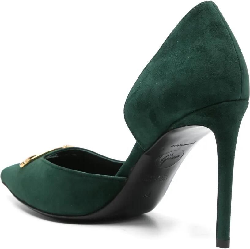 GINISSIMA 100 mm Emma pumps Groen - Foto 2