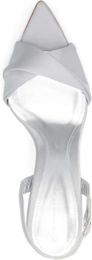 GINISSIMA 110 mm slingback sandalen Grijs - Foto 4