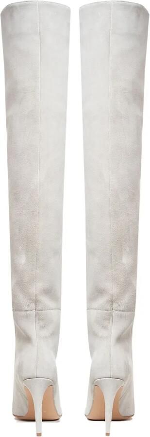GINISSIMA 95 mm Milana overknee laarzen Grijs - Foto 5