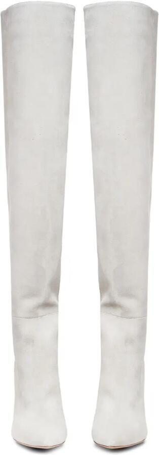 GINISSIMA 95 mm Milana overknee laarzen Grijs - Foto 4