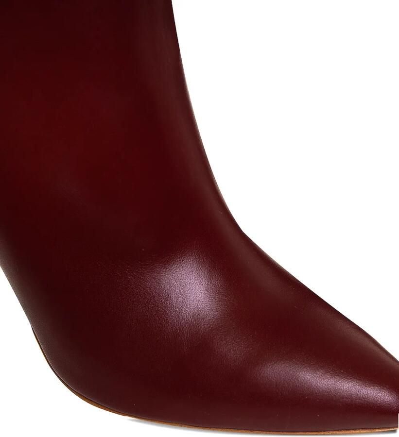 GINISSIMA 95 mm Milana overknee laarzen Rood - Foto 2