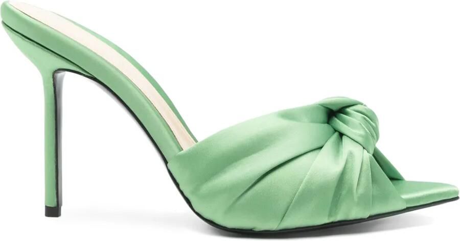 GINISSIMA 95 mm Sofia muiltjes Groen
