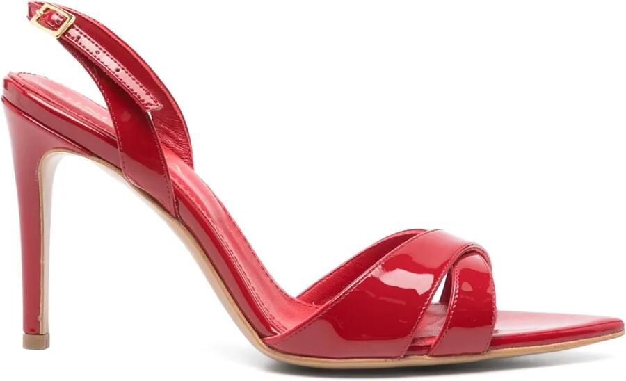 GINISSIMA 95 mm Thea sandalen Rood