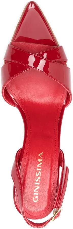 GINISSIMA 95 mm Thea sandalen Rood - Foto 4