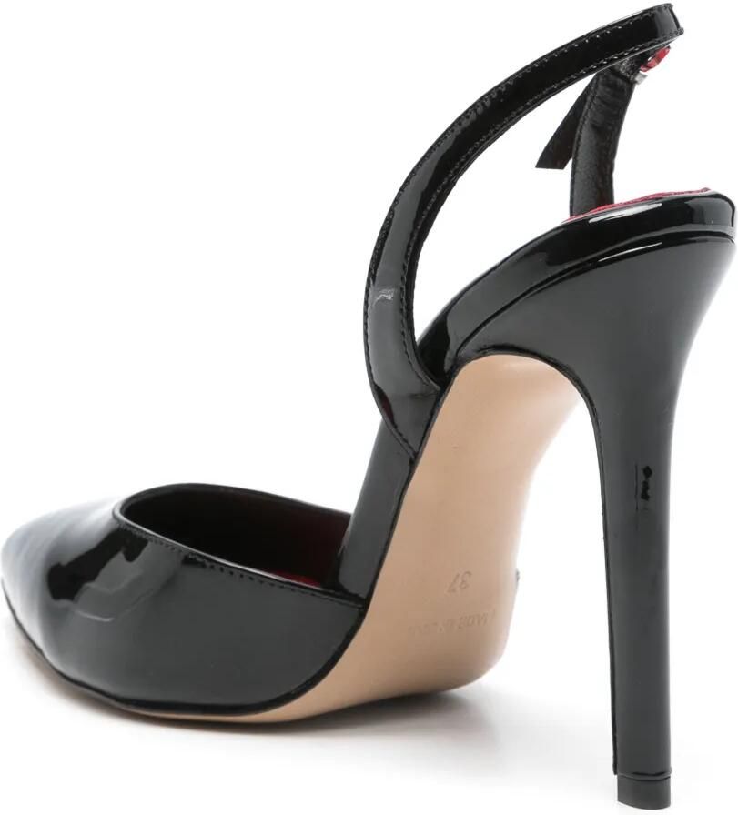 GINISSIMA Alice 110mm pumps Zwart - Foto 2