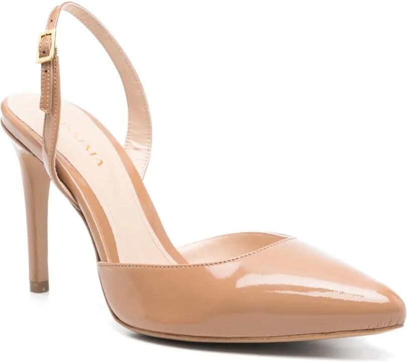 GINISSIMA Alice 95mm pumps Beige - Foto 3