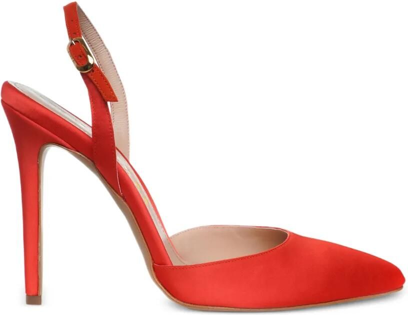 GINISSIMA Alice slingback pumps Rood