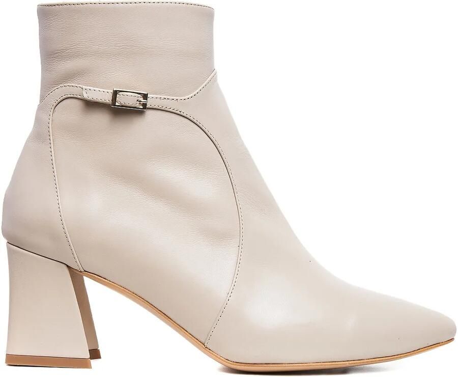 GINISSIMA Lucy enkellaarzen Beige