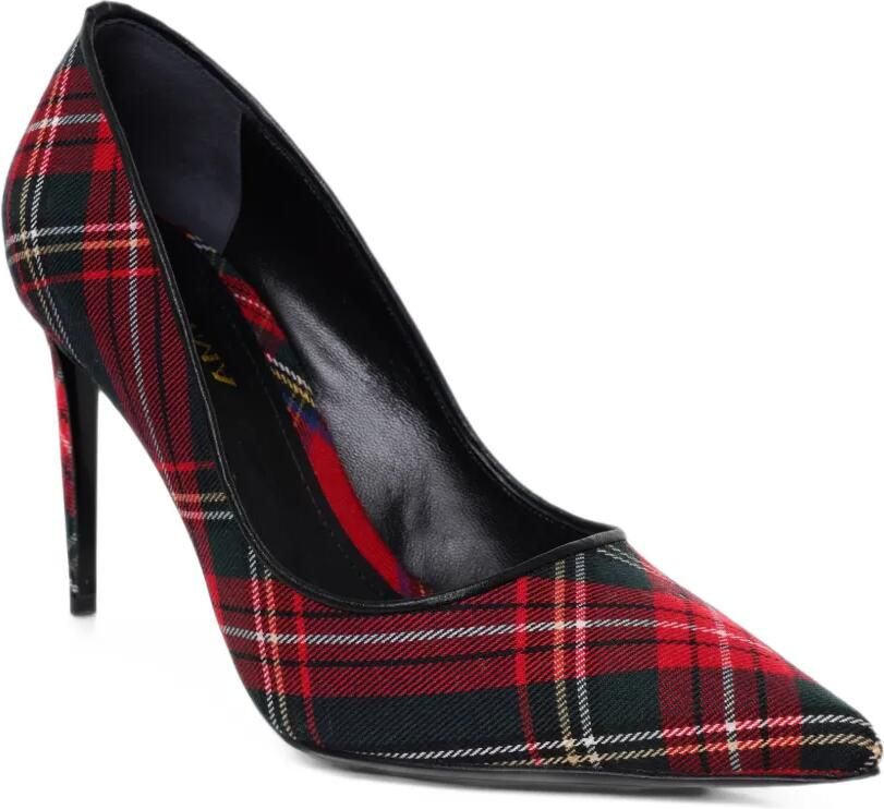GINISSIMA Zurra tartan pumps Rood - Foto 2