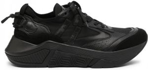 Giorgio Armani GA Man sneakers met veters Zwart