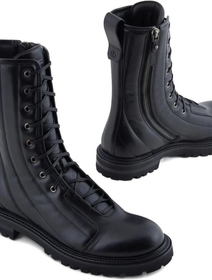 Giorgio Armani Combat boots Zwart - Foto 3