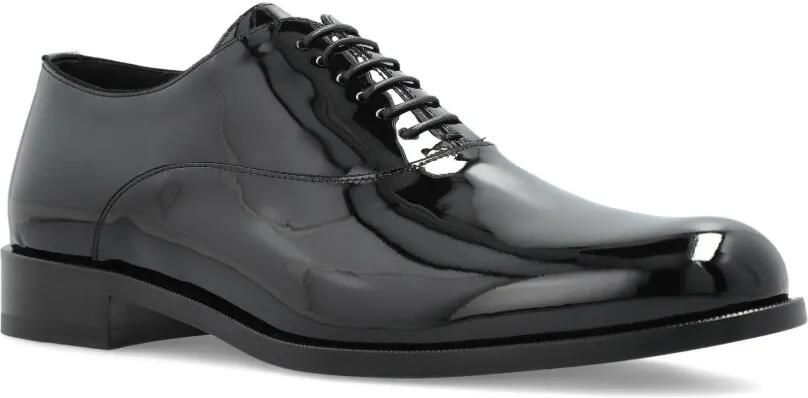 Giorgio Armani Lakleren veterschoenen Zwart - Foto 3
